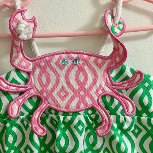 12-18 NWOT mud pie crab romper - Picture 5 of 5